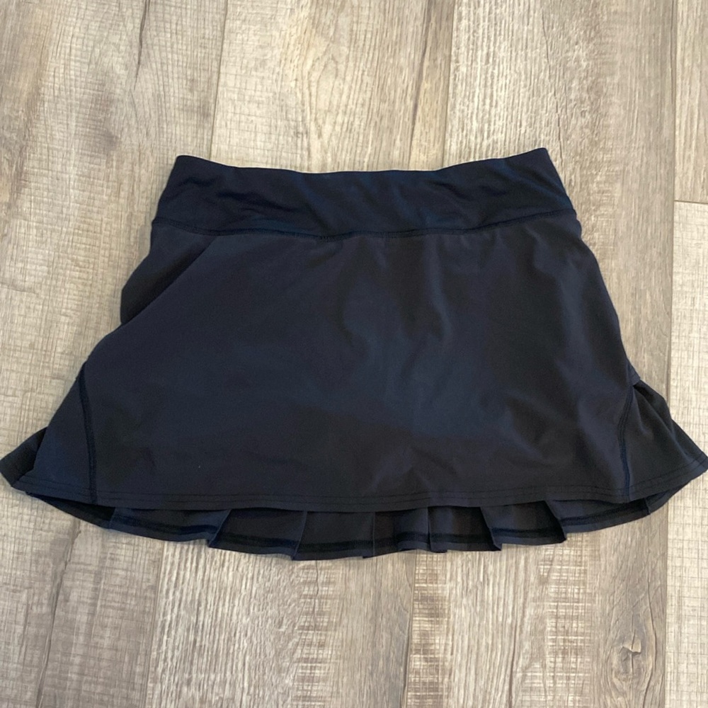LULULEMON ATHLETICA Skort 'Black' Size 6 Tall